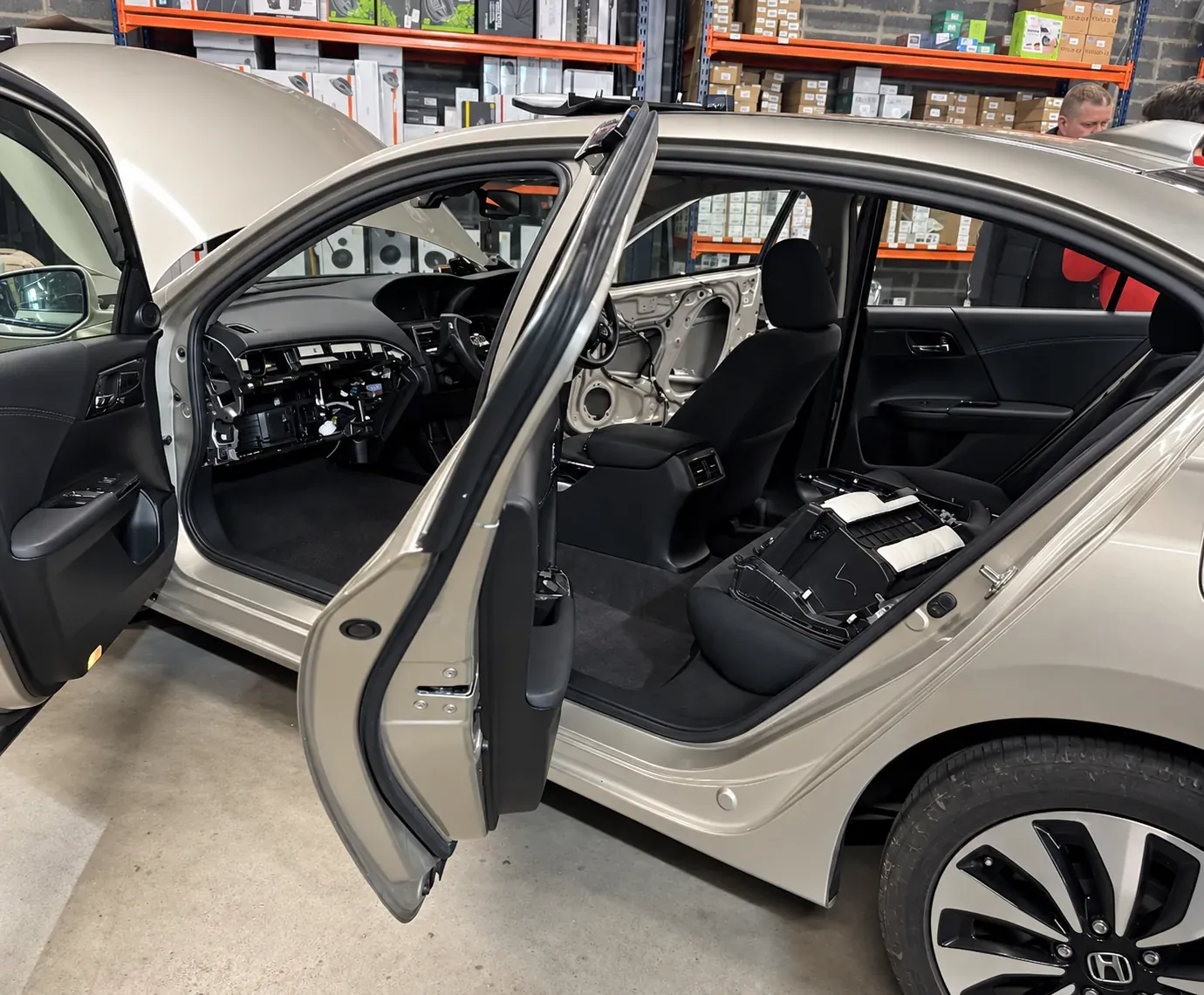 Honda Accord Soundproofing & Audio Upgrade