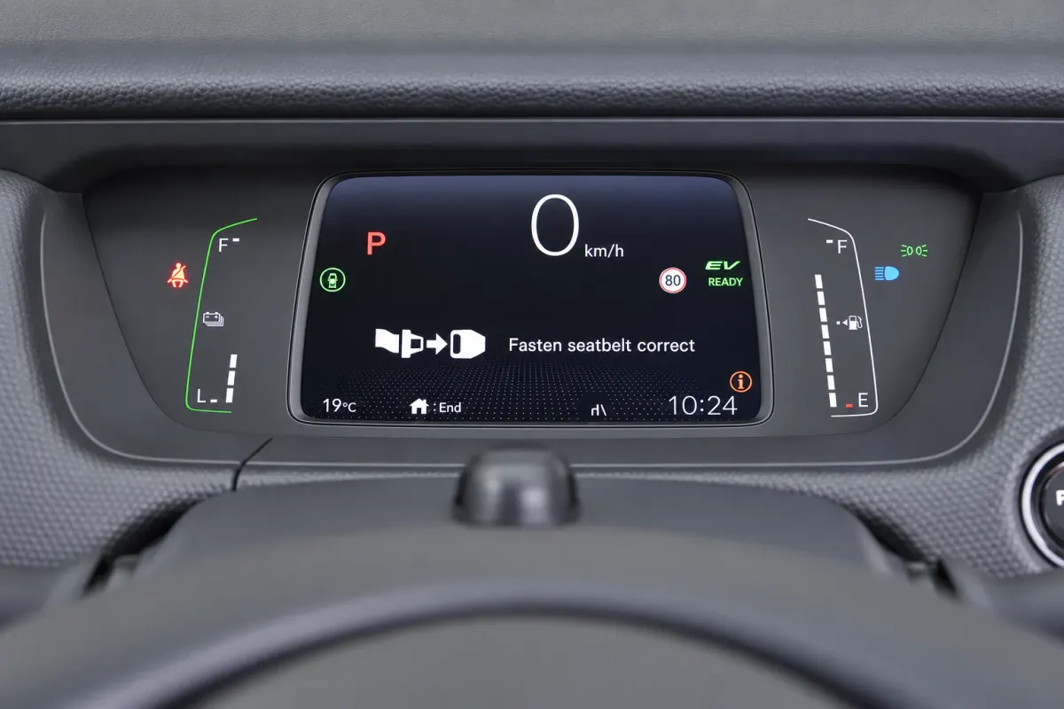 Honda Fit GR3 2020–2024 Dashboard Conversion — Japanese to English — after, new install