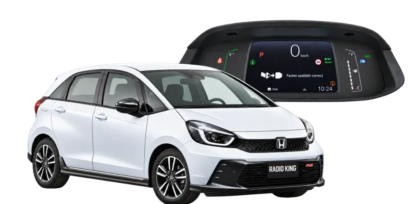 Honda Fit GR3 2020–2024 Dashboard Conversion — Japanese to English