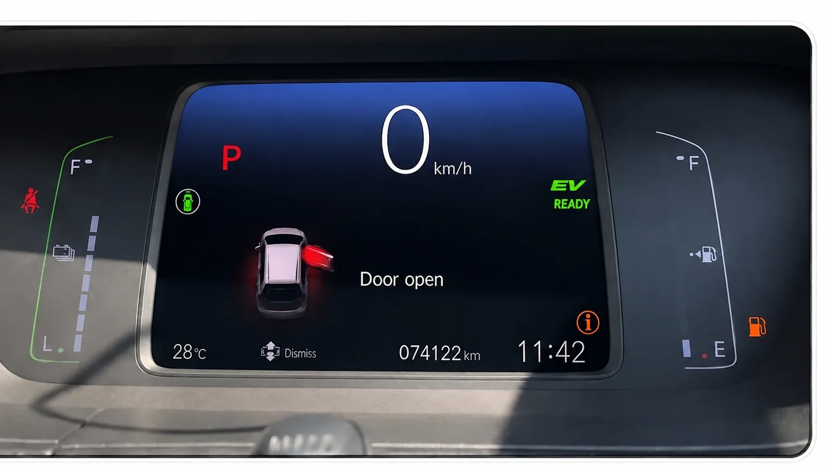 Honda GR3 Fit digital cluster converted to English by Radio King Dublin