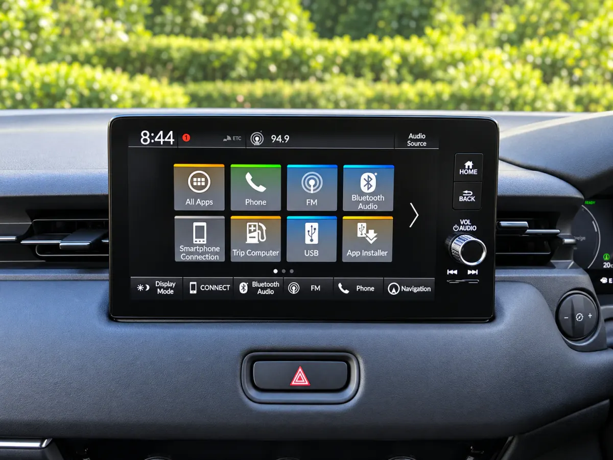 Honda Vezel RV3 2021+ Radio Conversion — after, new install