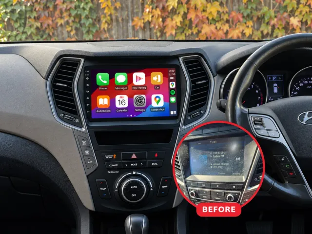 Hyundai Santa Fe Apple CarPlay & Android Auto Radio