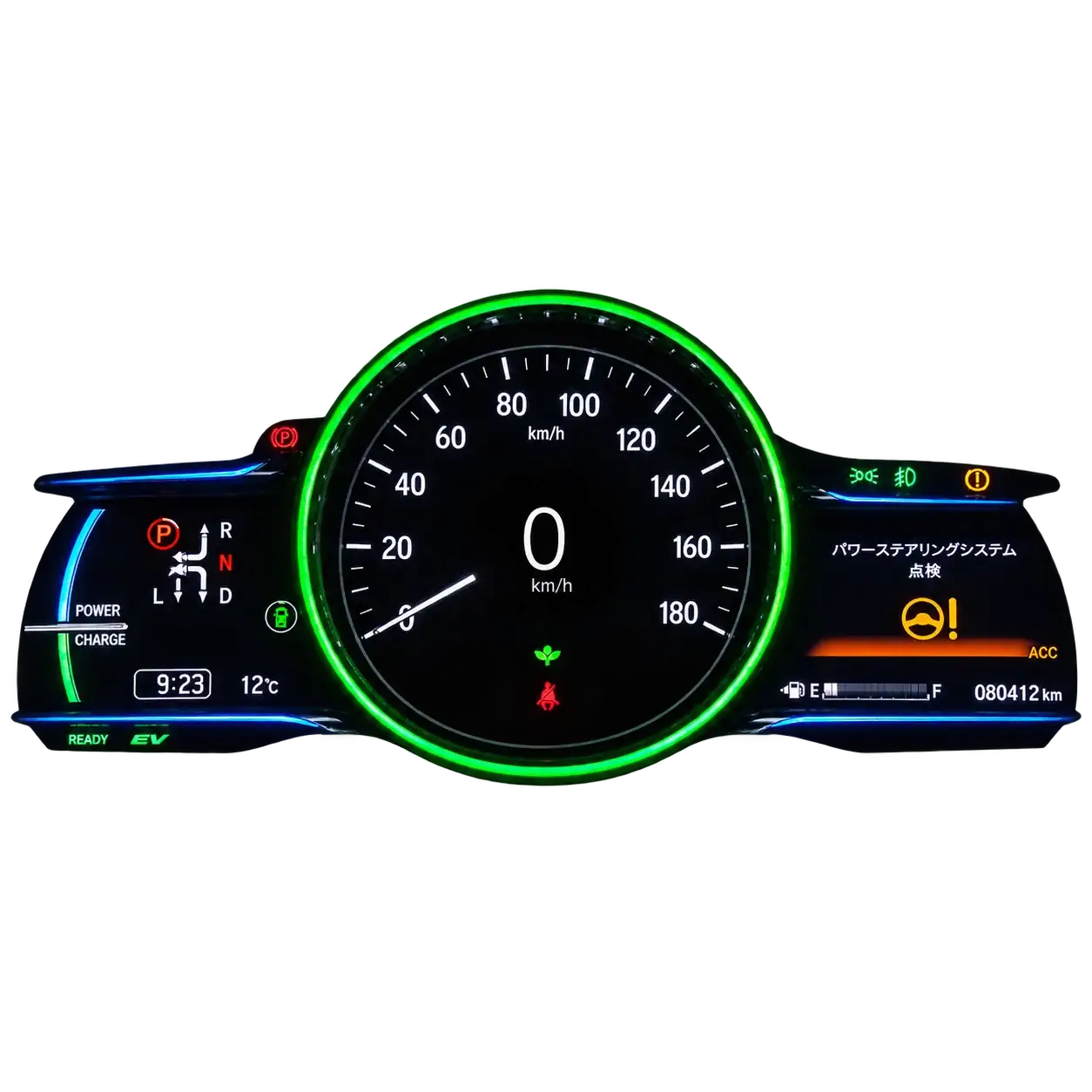 Japanese import dashboard converted to English with CarPlay in Dublin