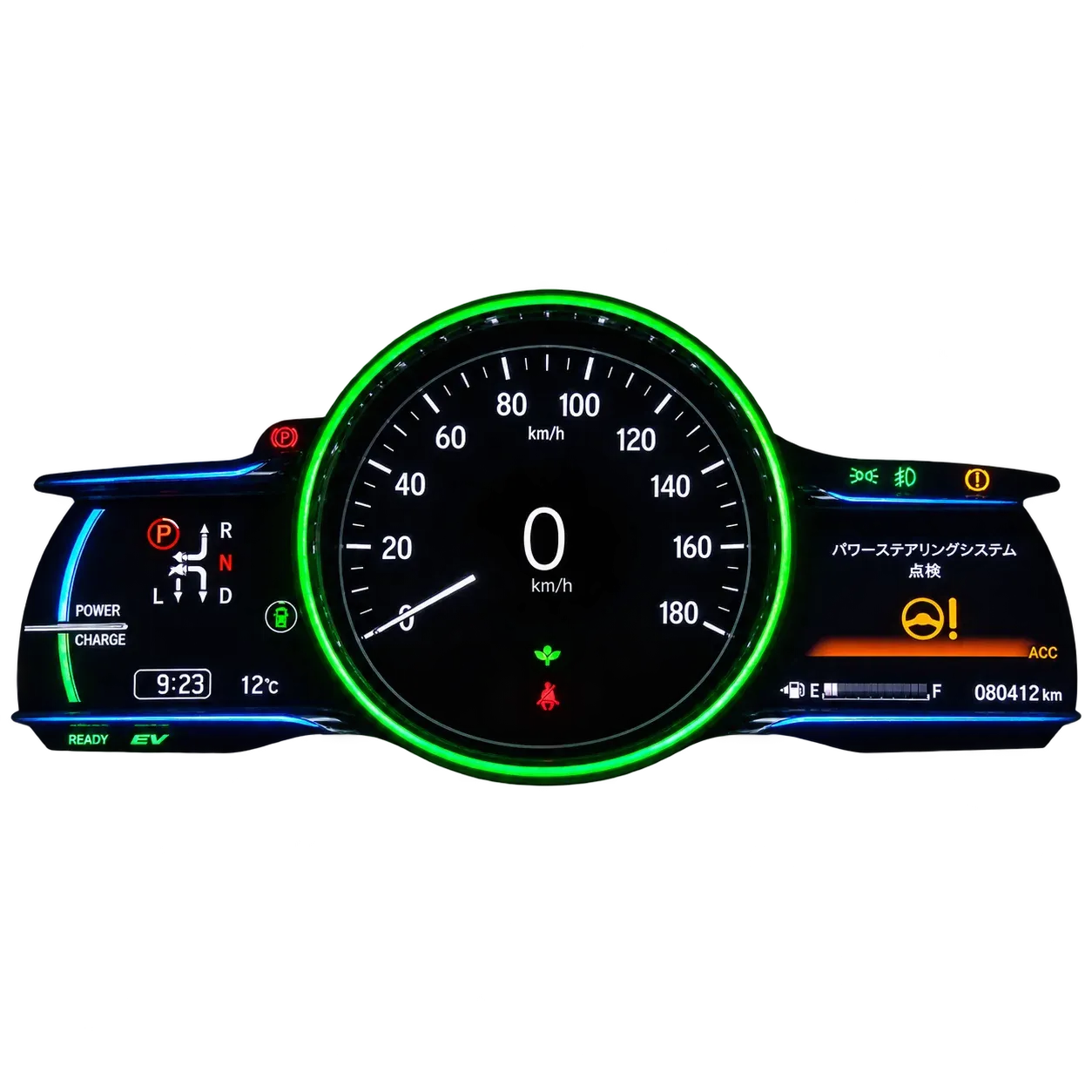Toyota Prius Japanese import dashboard converted to English with CarPlay in Dublin