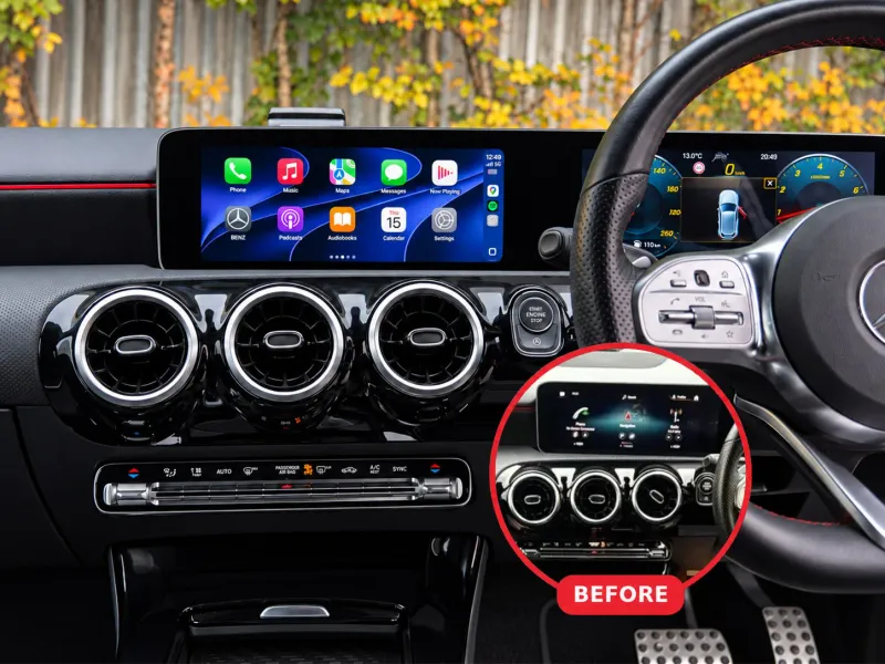 Mercedes-Benz A-Class Wireless Apple CarPlay Box (2021–2026)