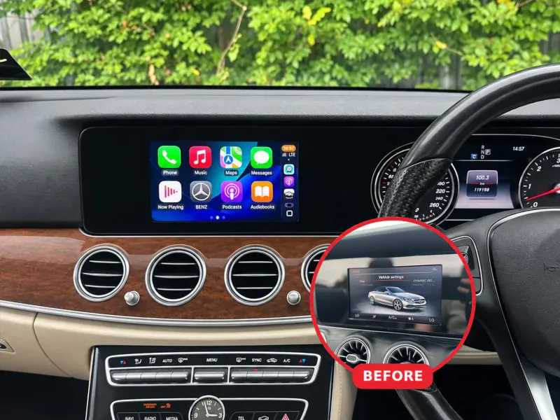 Mercedes-Benz E Class Wireless Apple CarPlay Box (2016–2019)