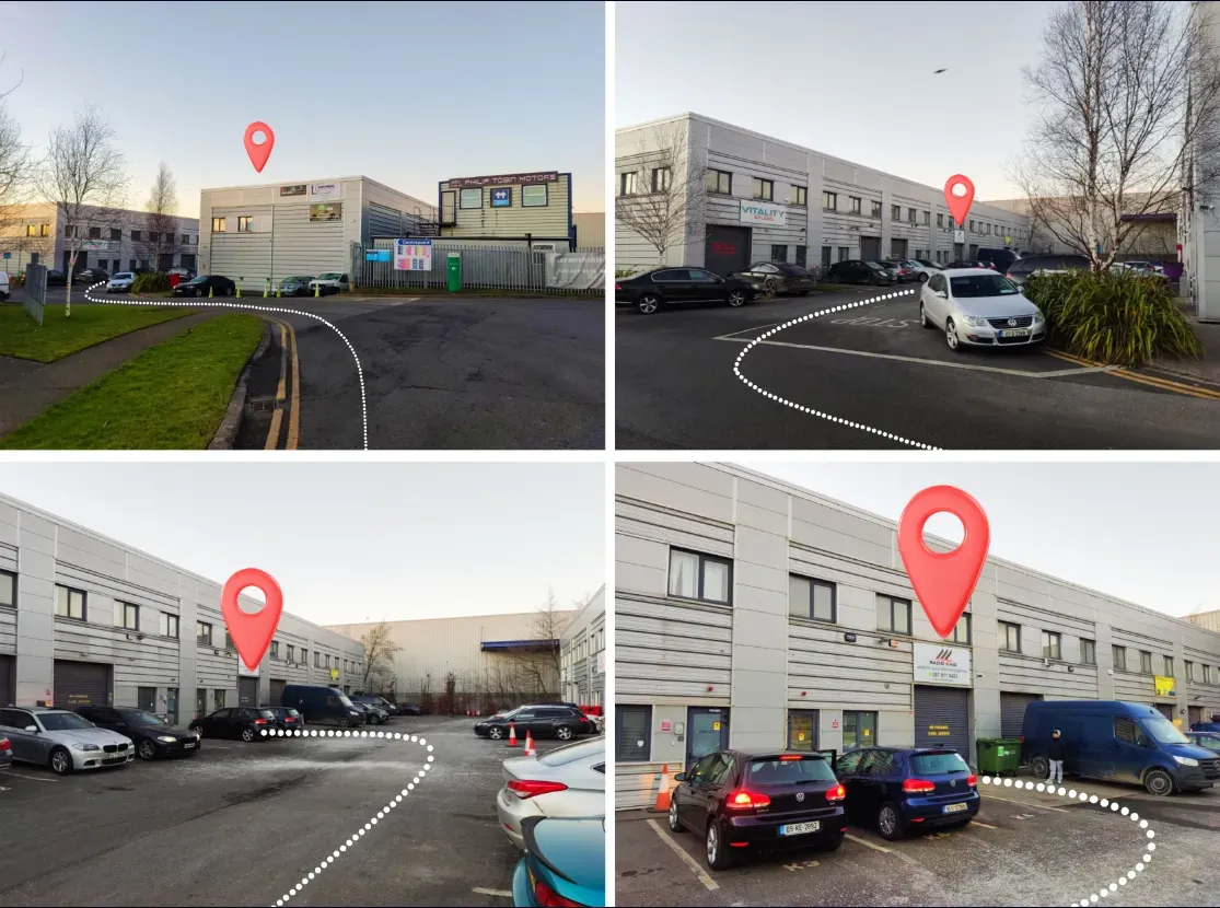 RadioKing mobile on-site fitting location and service route across Dublin