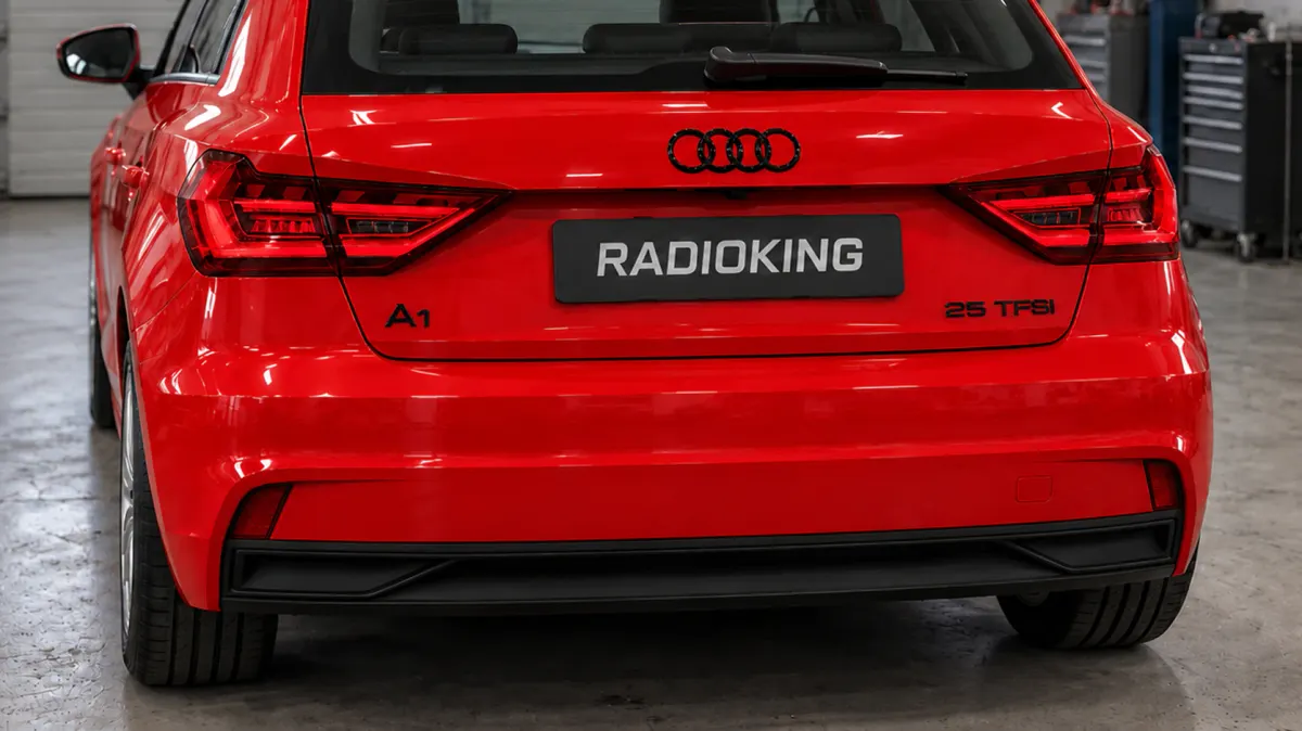 Parking Sensors Install — Audi A1 — before, factory system