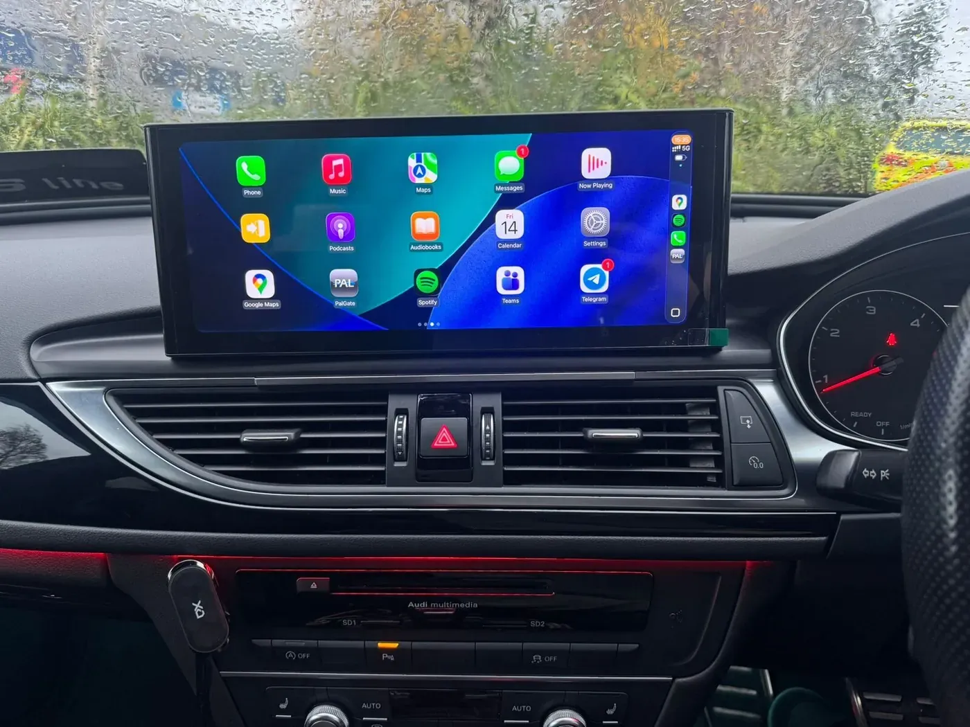 Parking Sensors Install — Audi A6 — photo 1