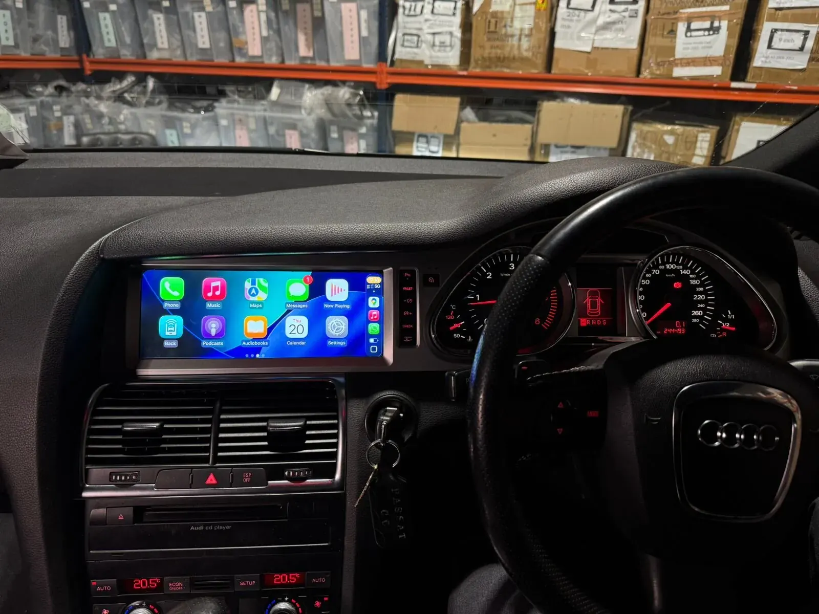 Parking Sensors Install — Audi Q7 — after, new install