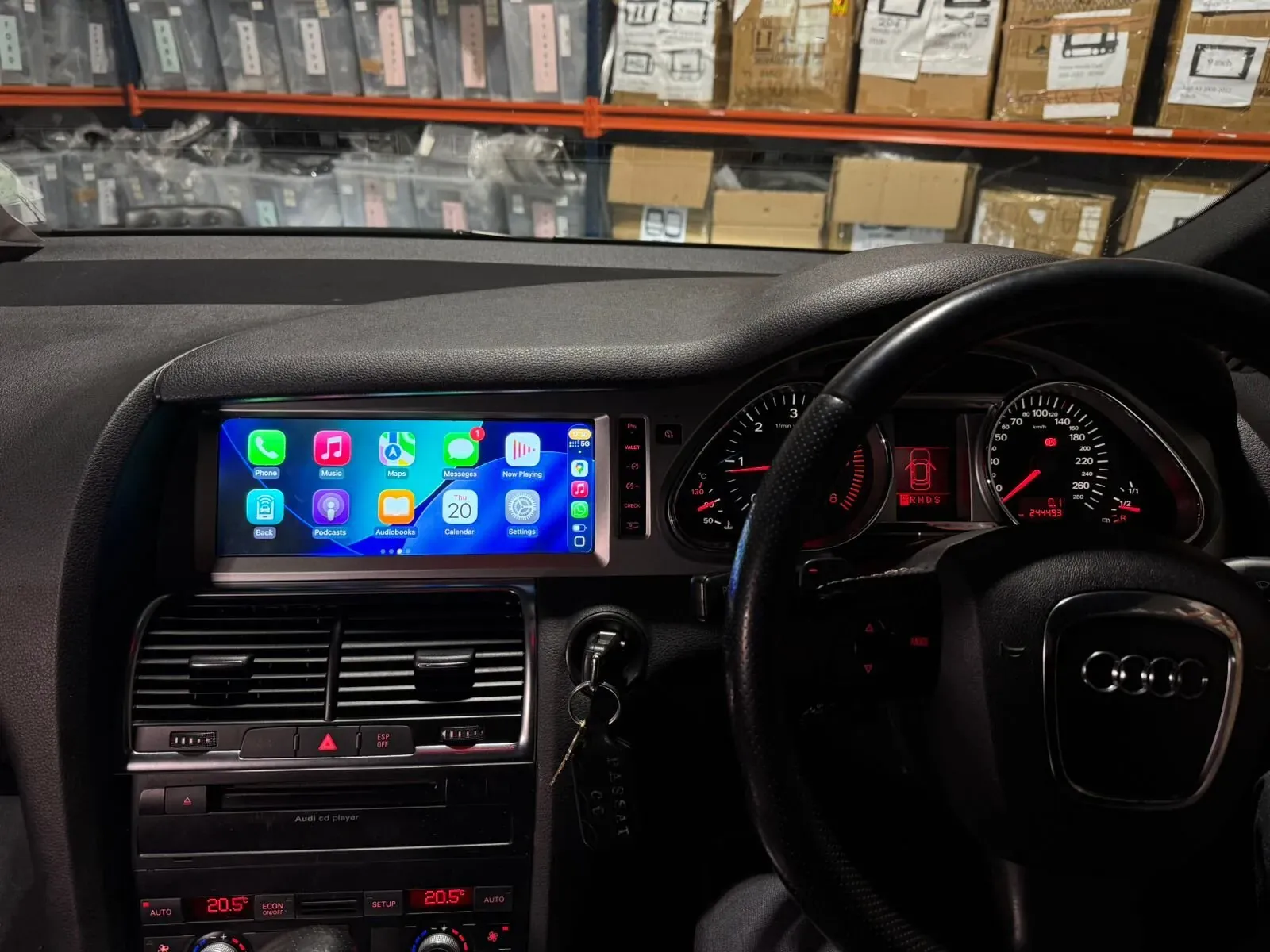 Parking Sensors Install — Audi Q7