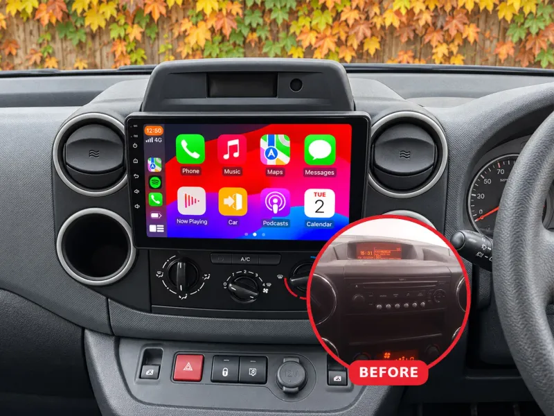 Peugeot 3008 Apple CarPlay & Android Auto Radio
