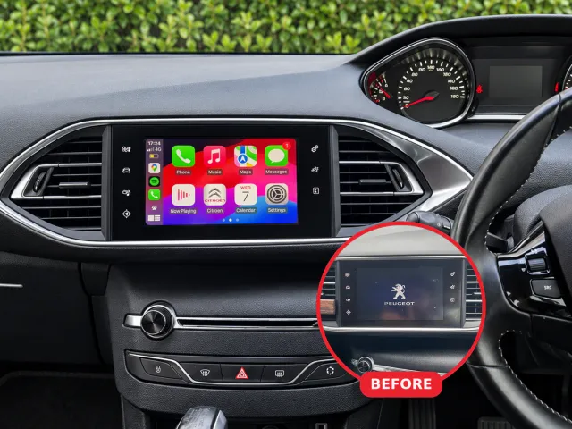 Peugeot 308 Wireless Apple CarPlay Box (2014–2021)