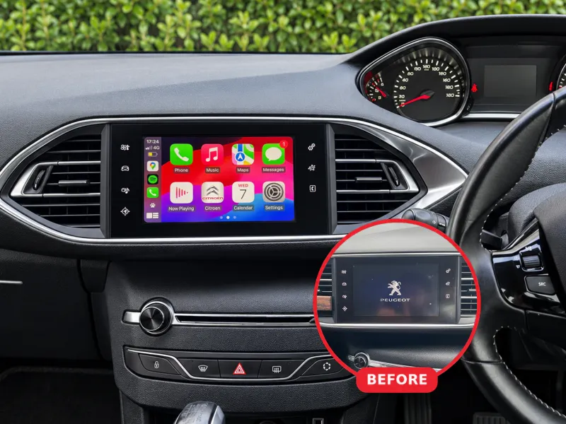 Peugeot 308 Wireless Apple CarPlay Box (2014–2021)