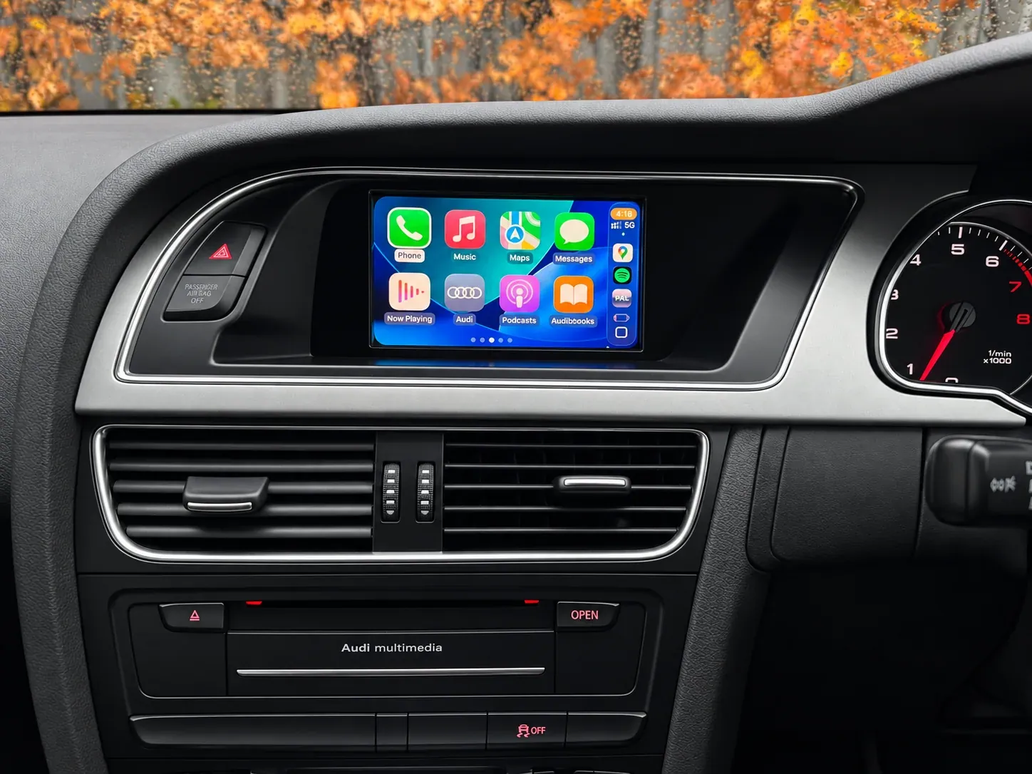 Apple CarPlay & Android Auto Upgrade — Audi A5