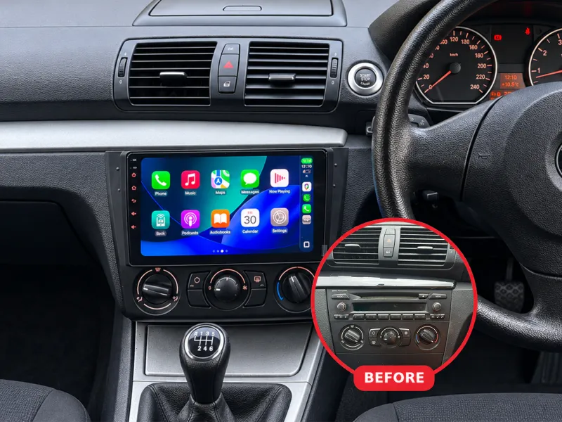 BMW 1 Series Apple CarPlay & Android Auto Radio