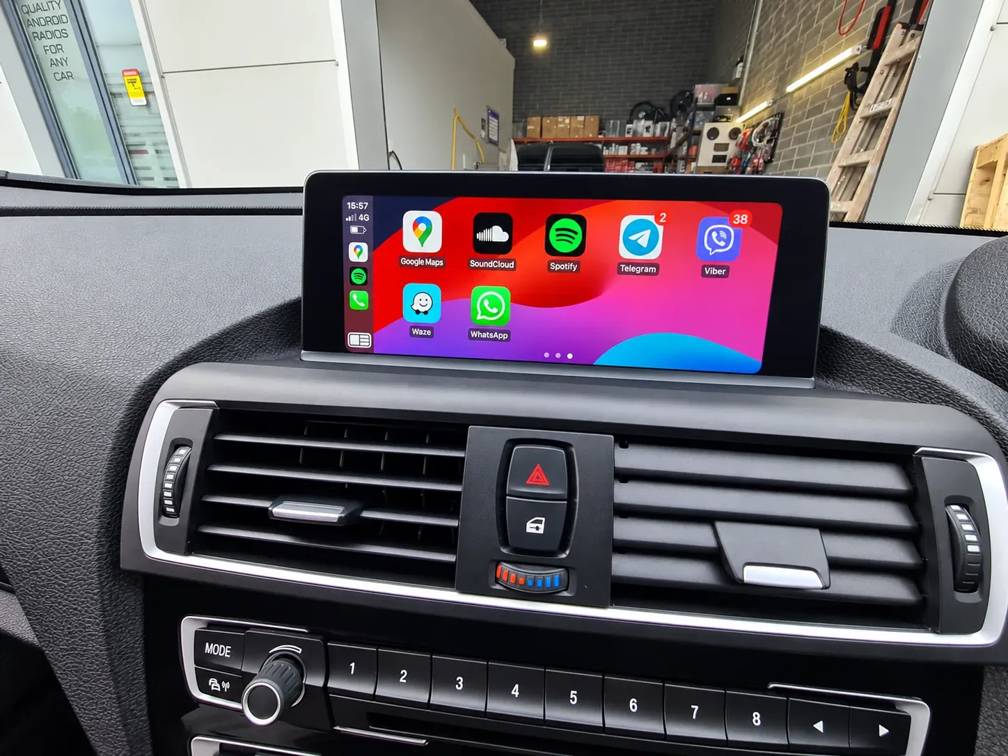 Apple CarPlay & Android Auto Upgrade — BMW 1 Series