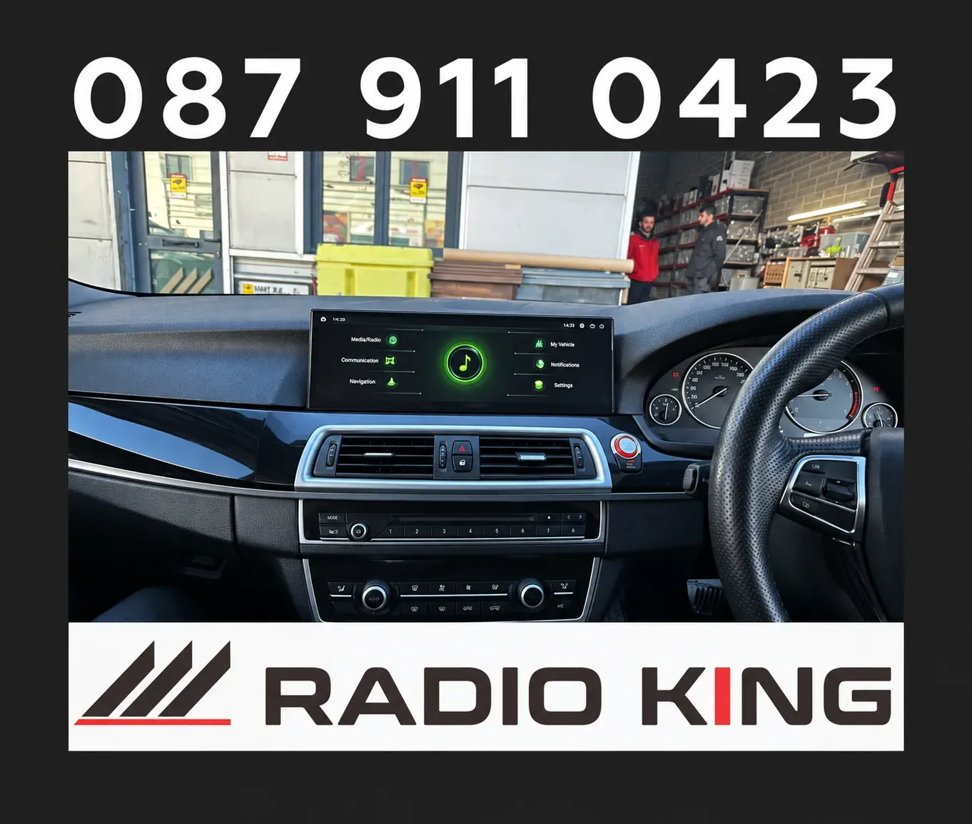BMW F10 — Apple CarPlay & Android Auto — photo 1