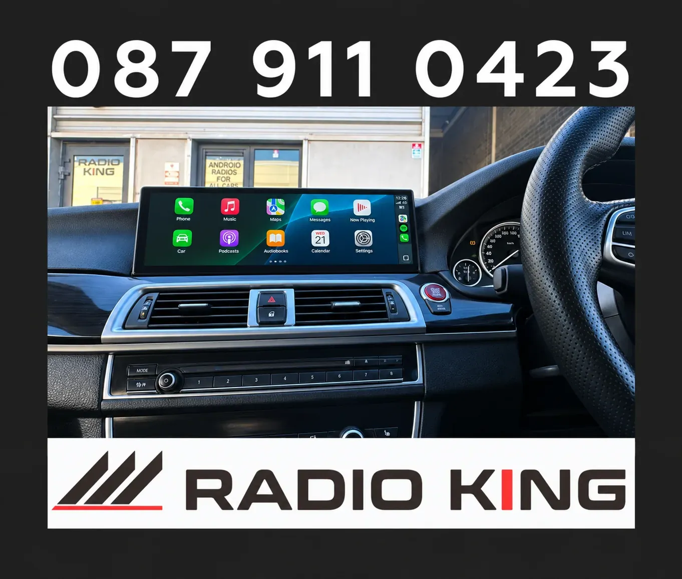 BMW F10 — Apple CarPlay & Android Auto — photo 3