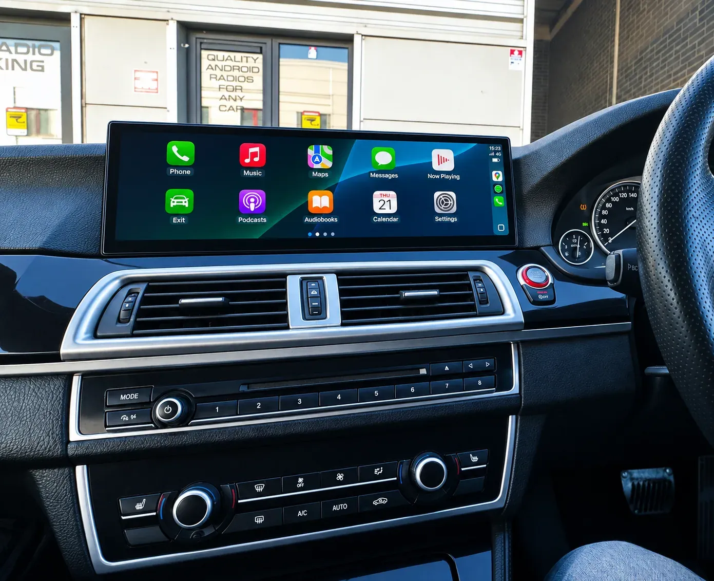 BMW F10 — Apple CarPlay & Android Auto