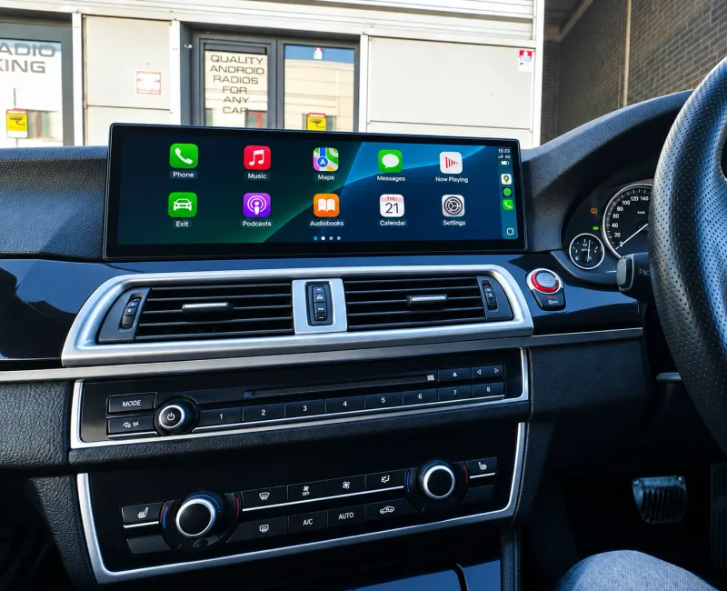 BMW F10 — Apple CarPlay & Android Auto