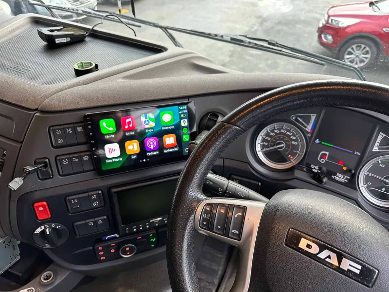 DAF Trucks Apple CarPlay & Android Auto Radio