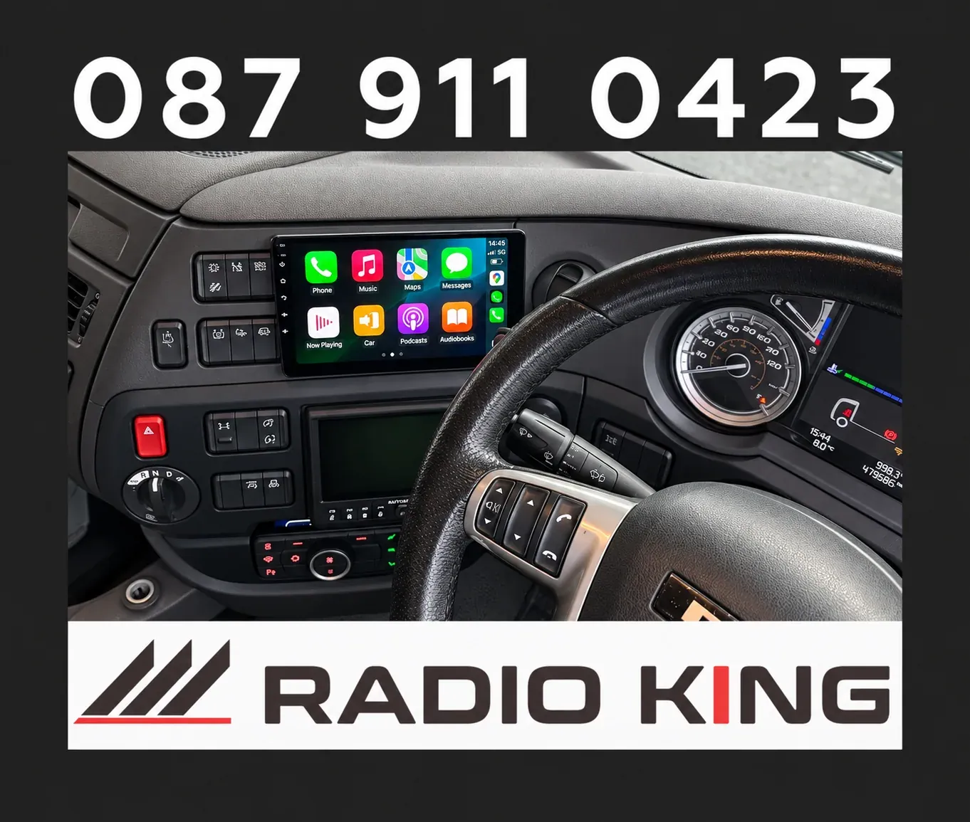 Premium CarPlay Daf Trucks Android Auto Radio — photo 1
