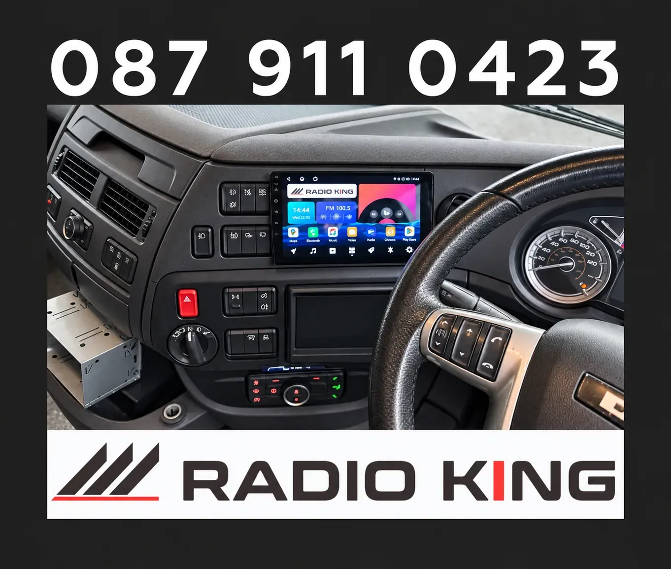Premium CarPlay Daf Trucks Android Auto Radio — photo 2