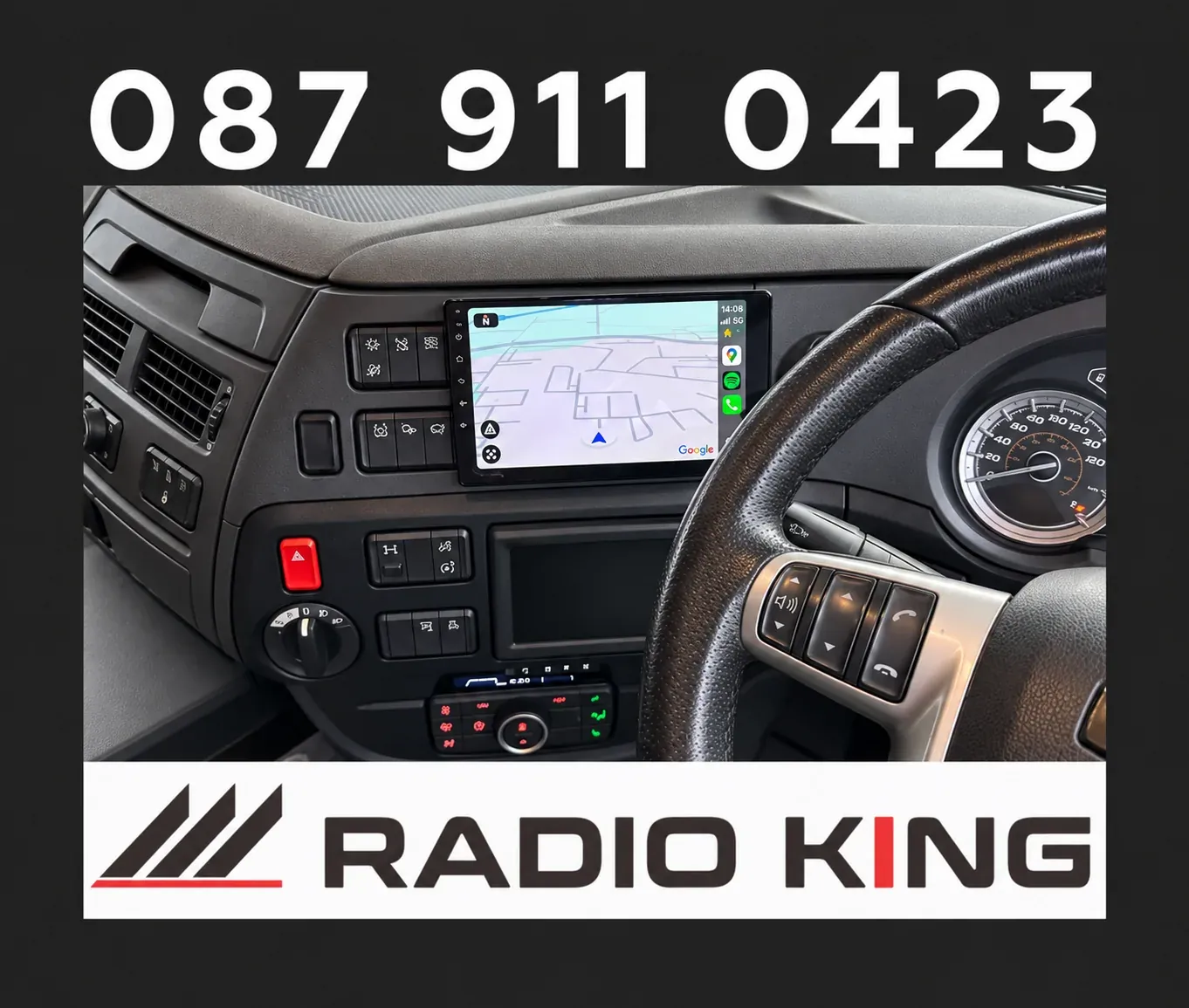 Premium CarPlay Daf Trucks Android Auto Radio — photo 3