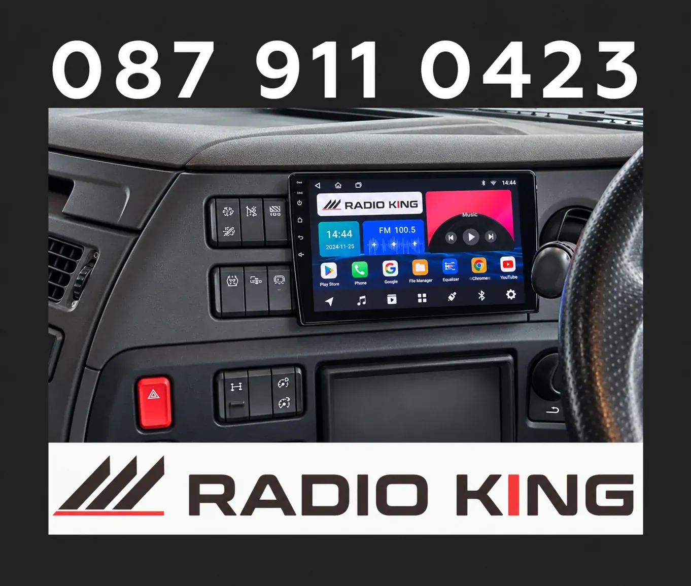 Premium CarPlay Daf Trucks Android Auto Radio — photo 4