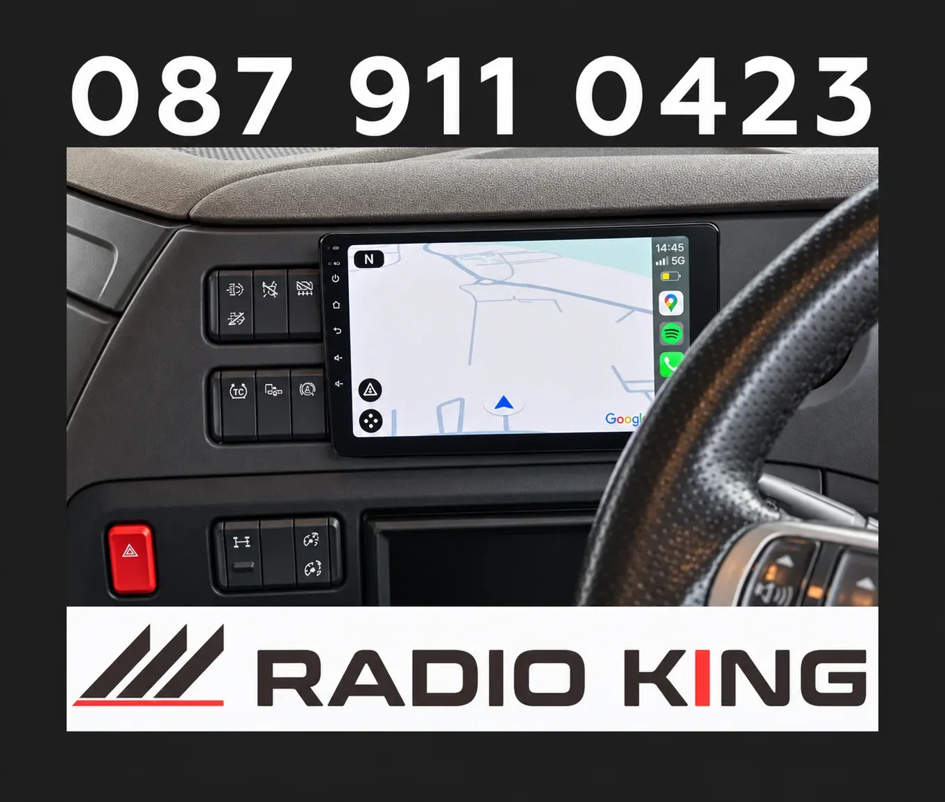 Premium CarPlay Daf Trucks Android Auto Radio — photo 5