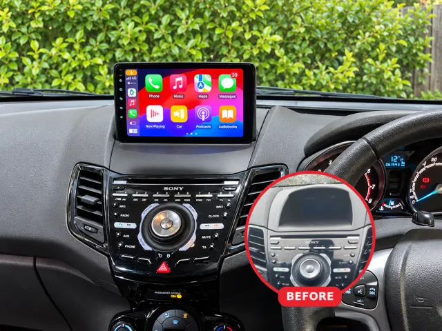 Ford Fiesta Apple CarPlay & Android Auto Radio