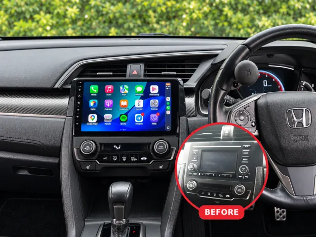 Honda Civic Apple CarPlay & Android Auto Radio (2018)