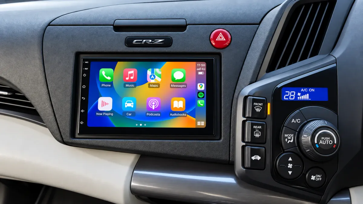 Apple CarPlay & Android Auto Upgrade — Honda CR Z