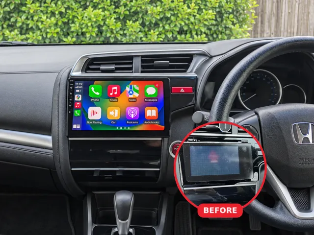 Honda Fit Apple CarPlay & Android Auto Radio (2013–2018)