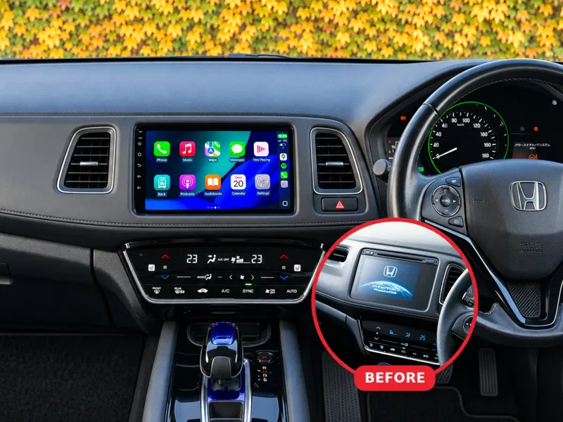 Honda Vezel Apple CarPlay & Android Auto Radio