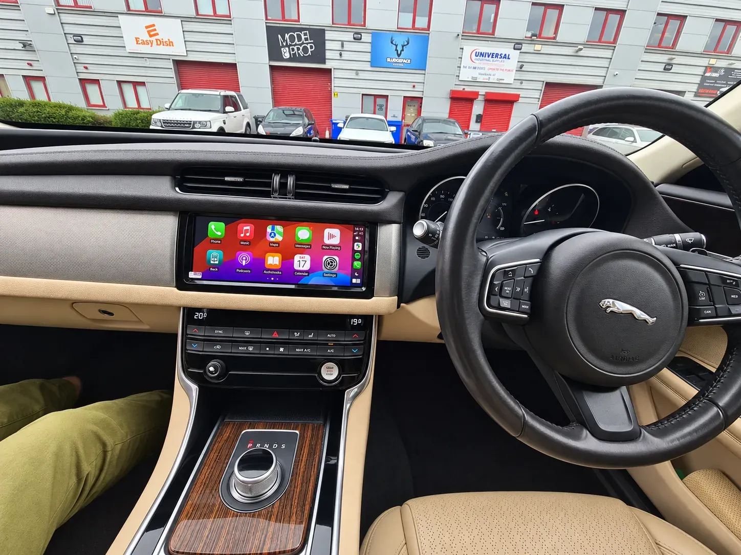 Apple CarPlay & Android Auto Upgrade — Jaguar XF
