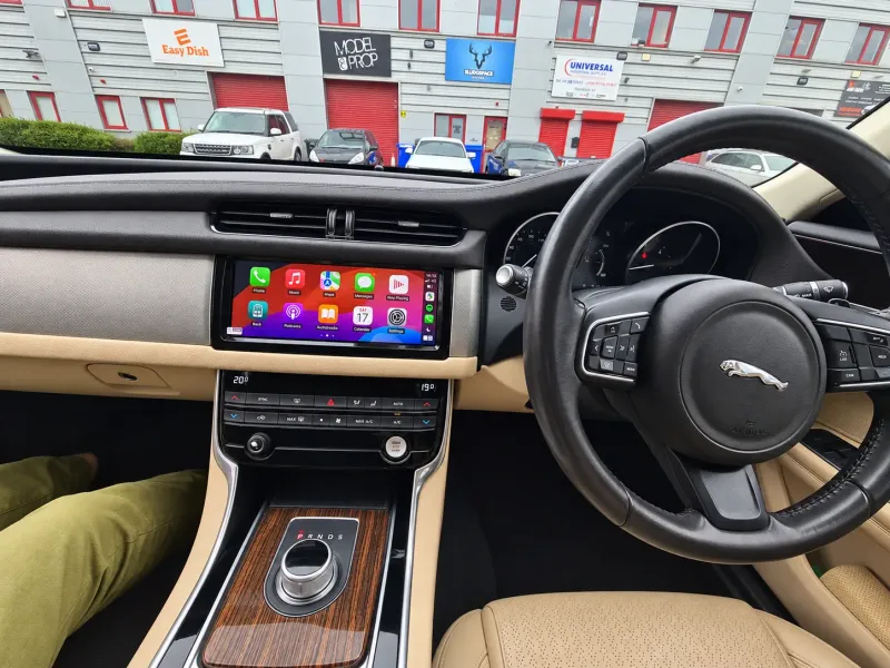 Apple CarPlay & Android Auto Upgrade — Jaguar XF