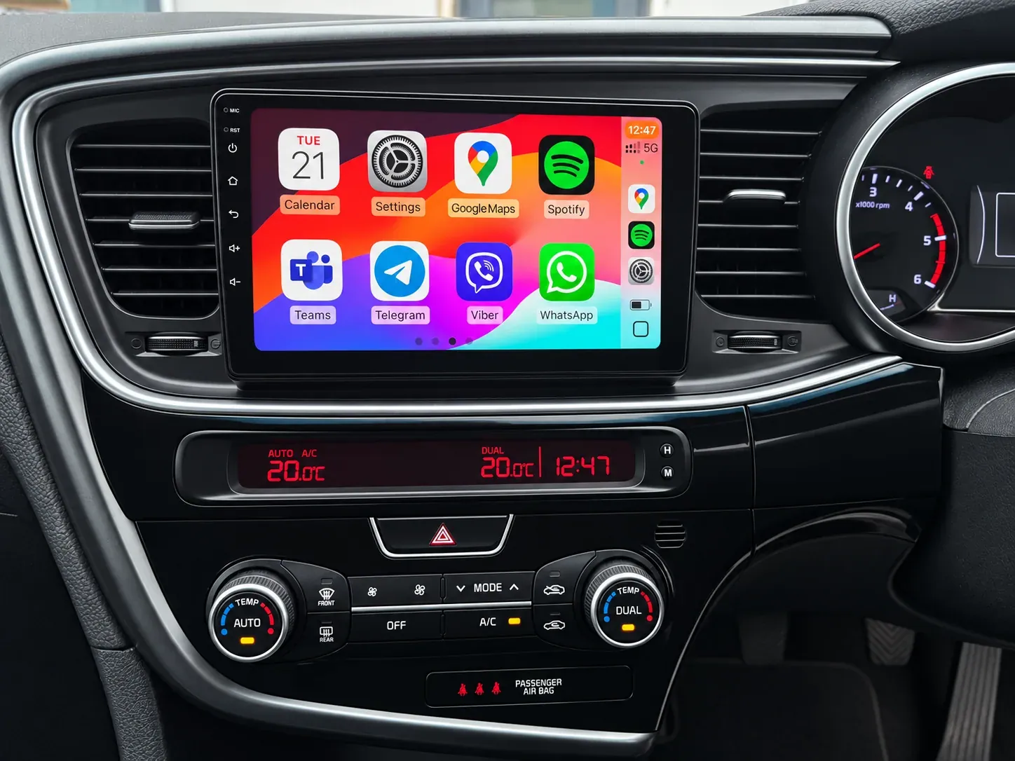 Apple CarPlay & Android Auto Upgrade — Kia Optima