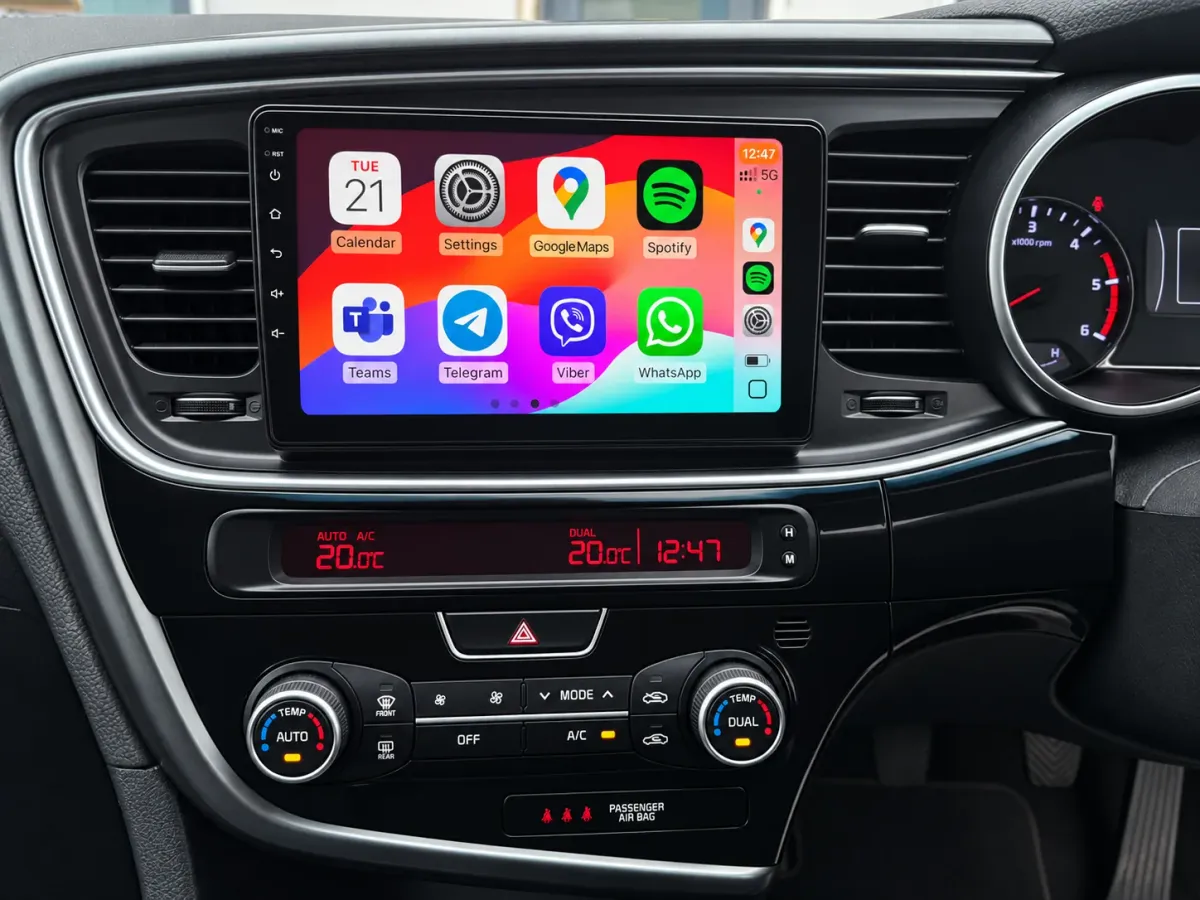Apple CarPlay & Android Auto Upgrade — Kia Optima