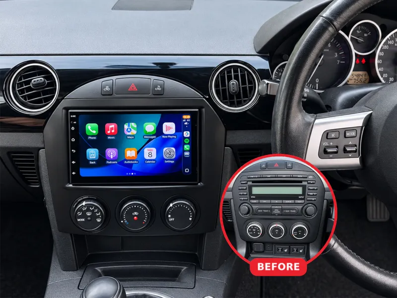 Mazda MX-5 Apple CarPlay & Android Auto Radio