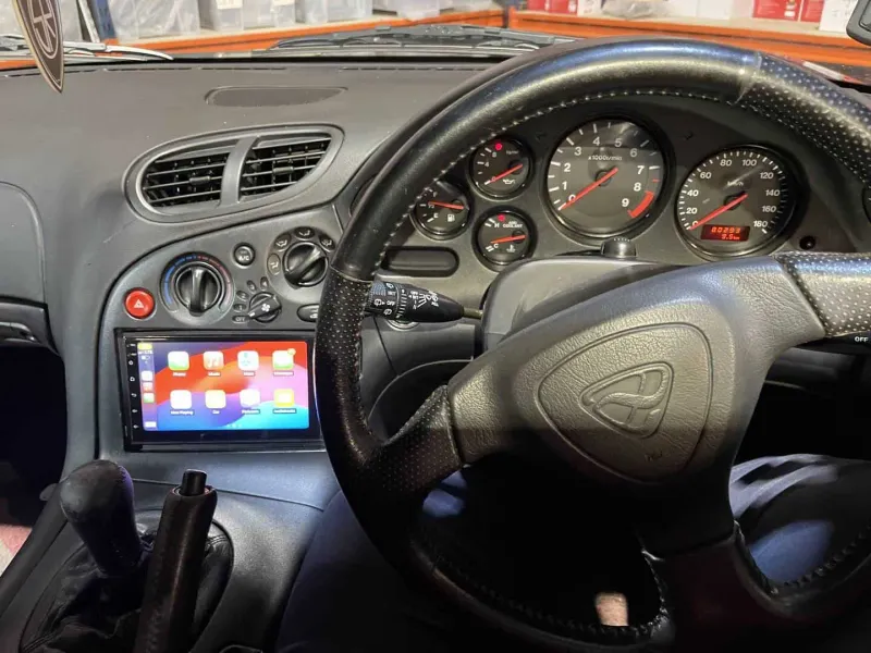 Wireless Apple CarPlay Retrofit — Mazda RX 7