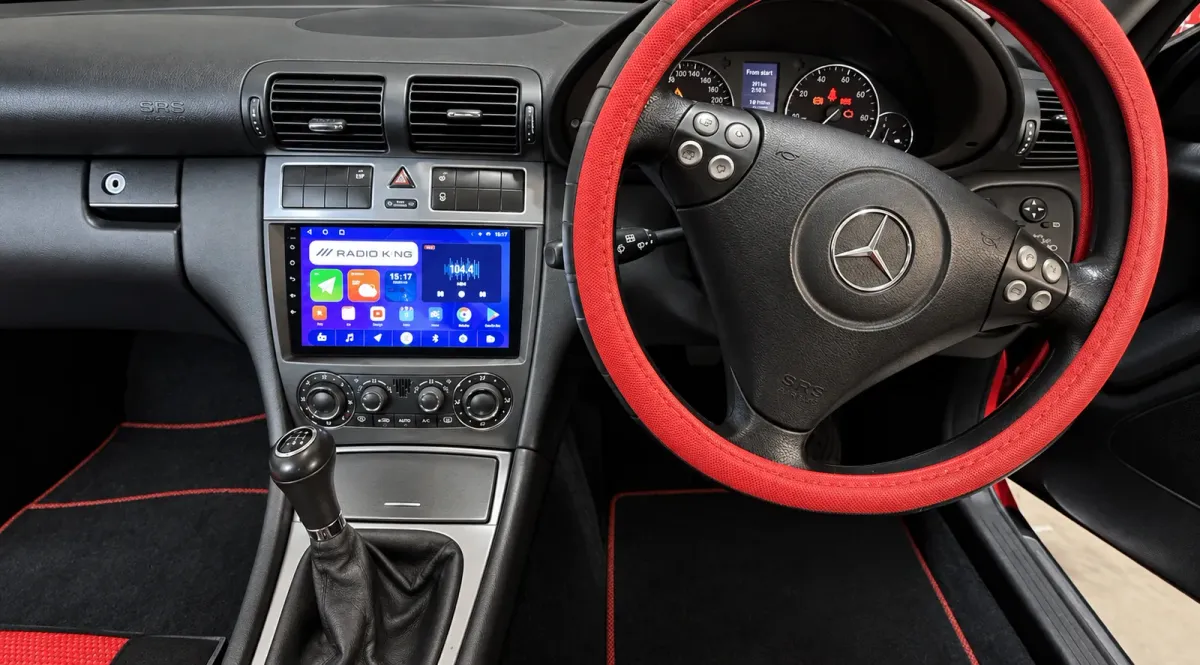 Apple CarPlay & Android Auto Upgrade — Mercedes C180