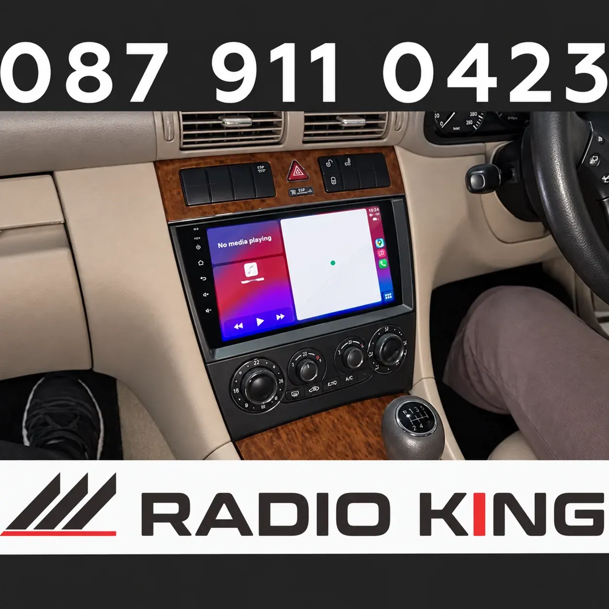 Apple CarPlay & Android Auto — Mercedes C200 — photo 2