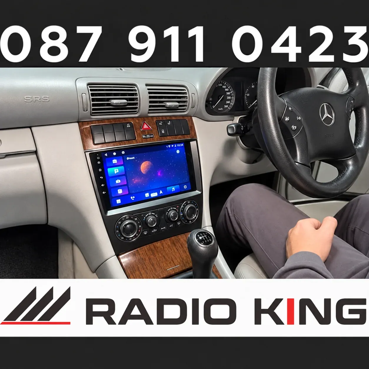 Apple CarPlay & Android Auto — Mercedes C200 — photo 3