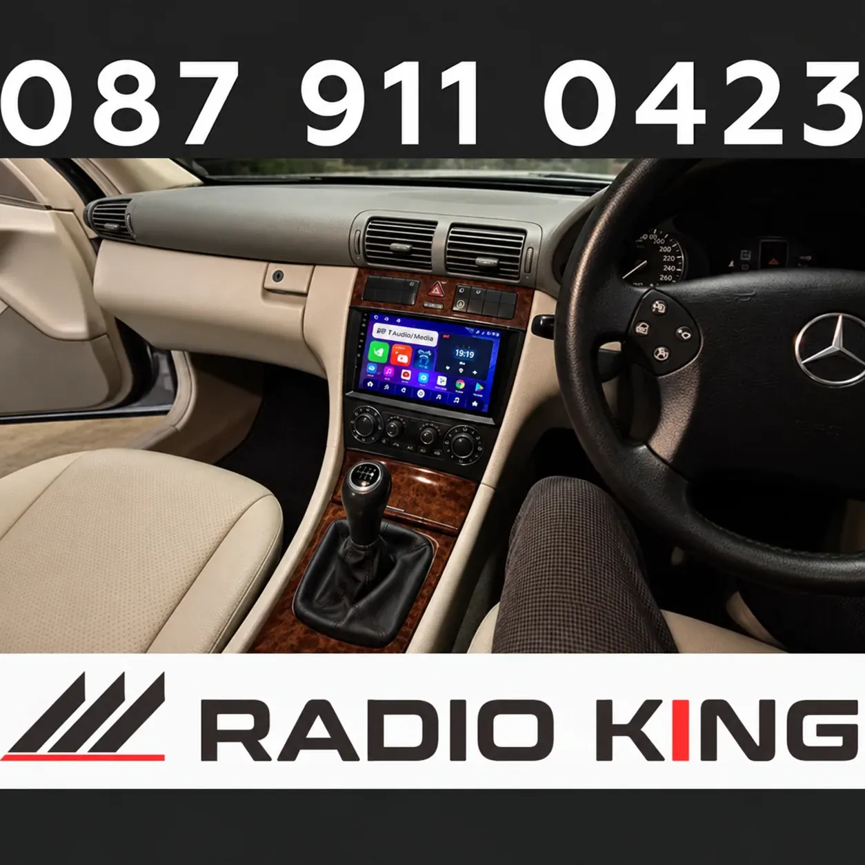 Apple CarPlay & Android Auto — Mercedes C200 — photo 5