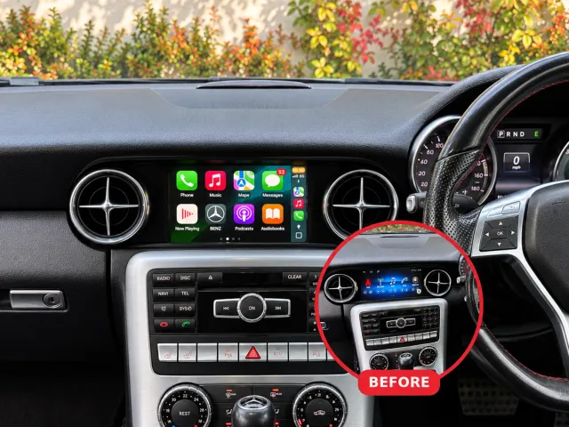 Mercedes-Benz SLK / SLC Apple CarPlay & Android Auto Radio