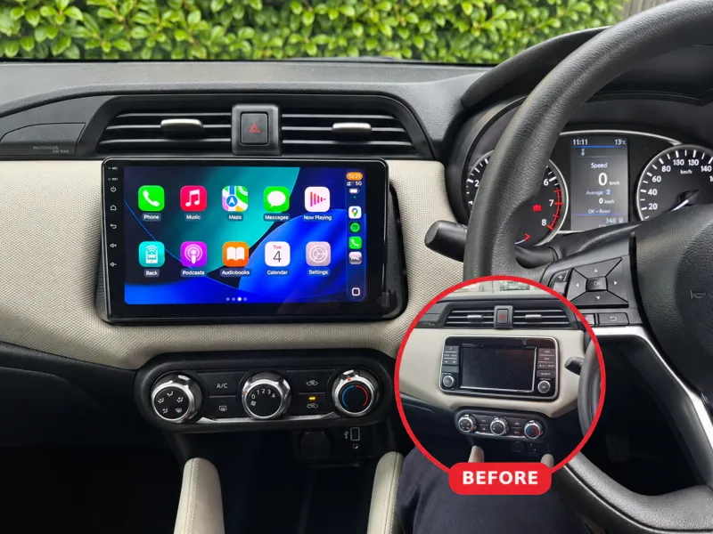 Nissan Micra Apple CarPlay & Android Auto Radio