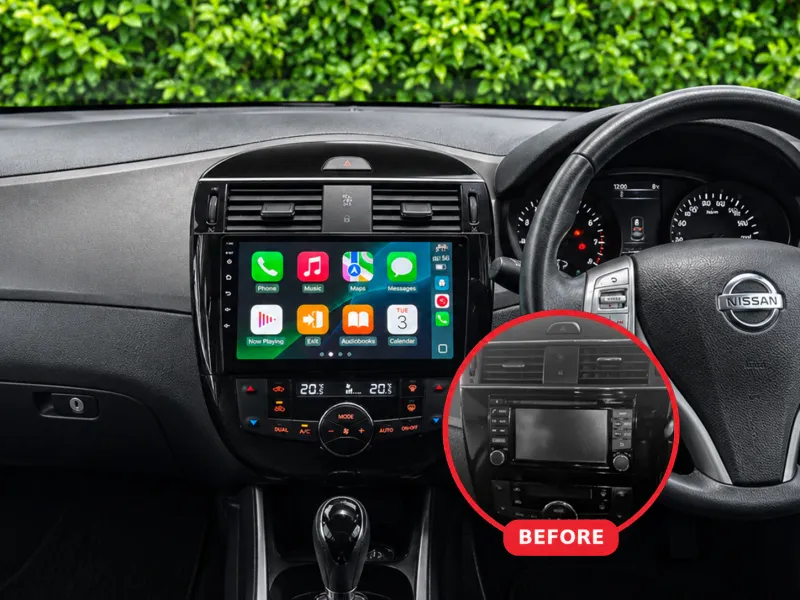 Nissan Pulsar Apple CarPlay & Android Auto Radio