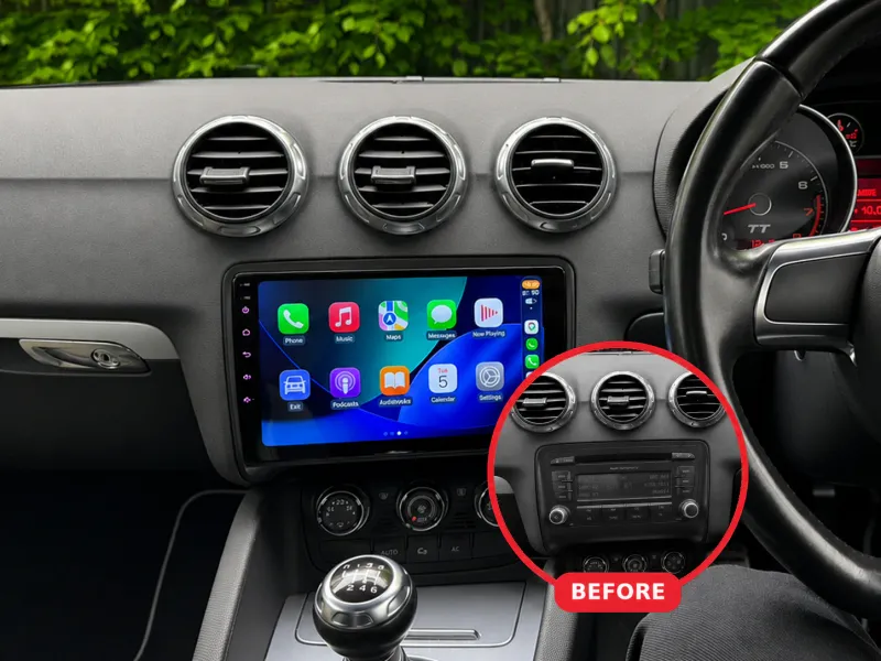 Audi TT Apple CarPlay & Android Auto Radio